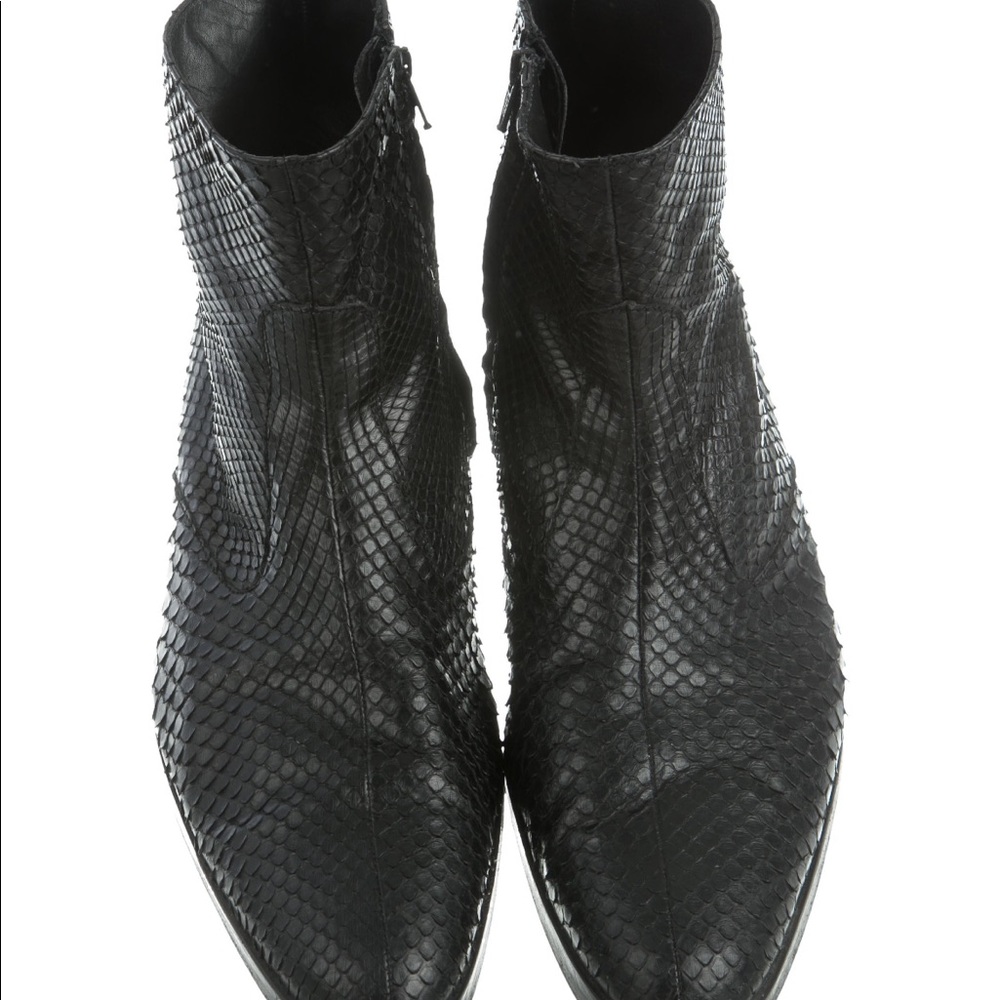 Men’s Helmut Lang Python Boots - image 3